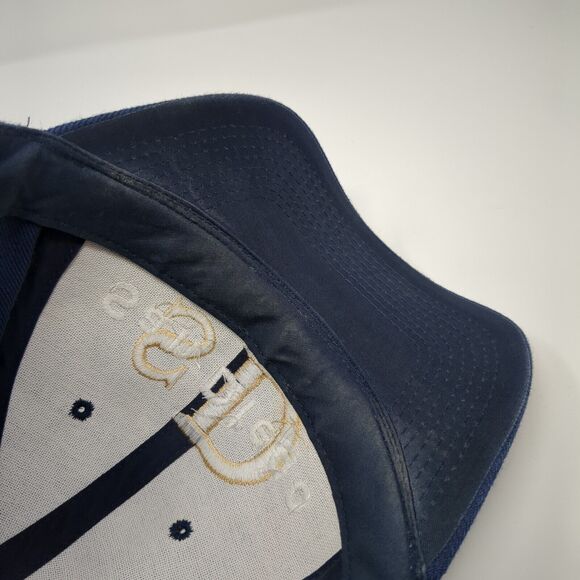 San Diego Strapback Hat Blue One Size Adjustable Embroidered Main Caps - Picture 8 of 9